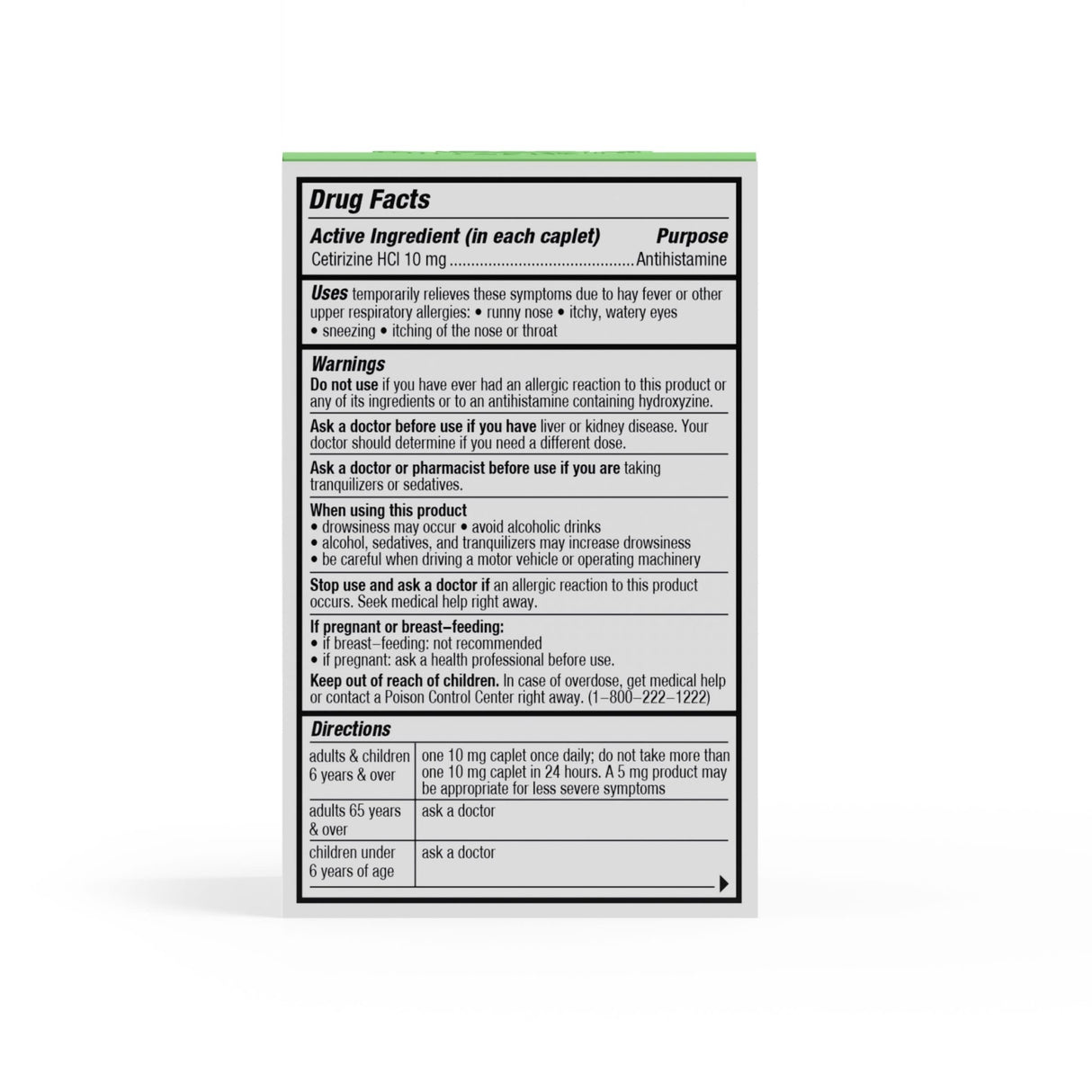 Allergy Relief (Cetirizine) - Vetted