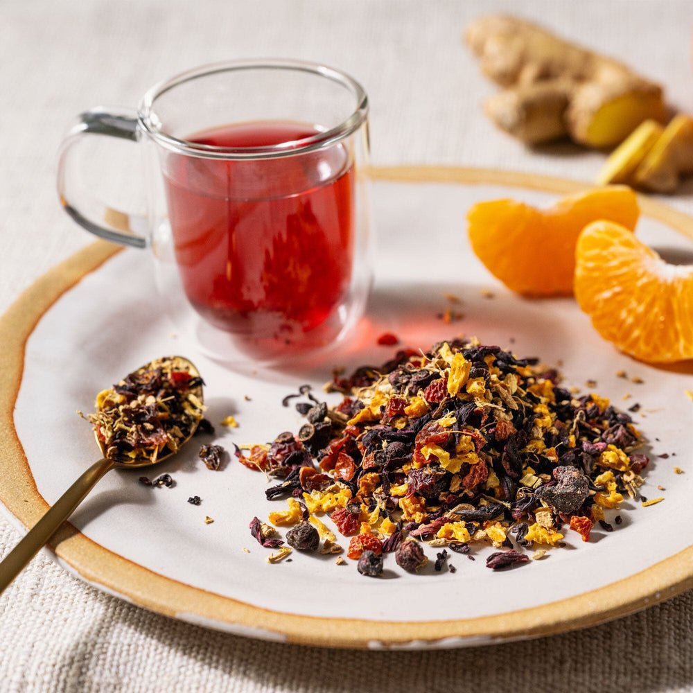 Rishi Tangerine Ginger Herbal Tea - Vetted